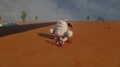 FFVll Gold Saucer with Cait sith