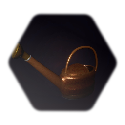 old watering can