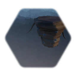 Mud/Stoney chunk w/roots