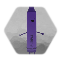 Purple crayon
