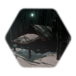 The deep snow