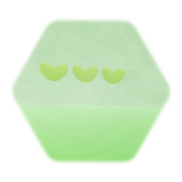Hearts 3 Yellow