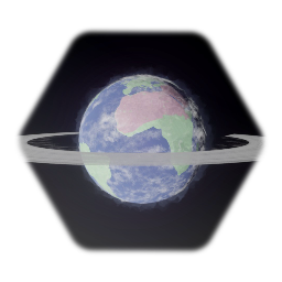 EARTH WITH RINGS