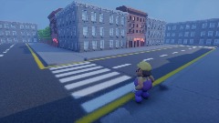 Wario gets hit by a car and dies