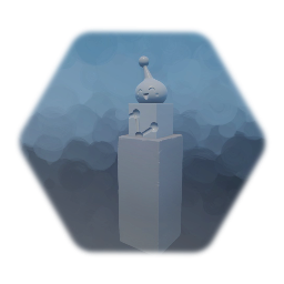 Remixable Unpainted Impy Statue con logica