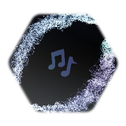 Ambient glitchy guitar loop