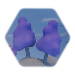 Purple pineshroom
