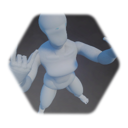 Toned Female Body Template