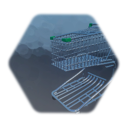 Stackable Grocery Cart / Trolley Base Template