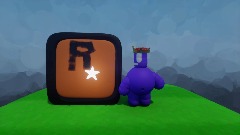 Rockstar Games logo #2 (Maxwell punches Rockstar)