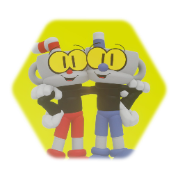 Cuphead and Mugman