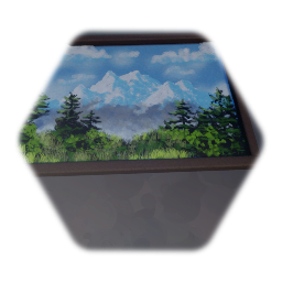 Simple Framed Painting