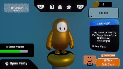 Fall Guys Menu - Not Working Yet