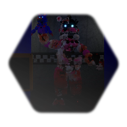 Broken funtime Freddy room