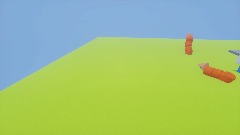 Adopt and raise a cute orange worm