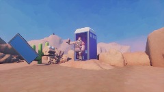 Heavy takes a potty but...