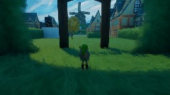 The Legend of Zelda - Kakariko village (WIP)