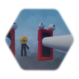 Blue 2Spooky with powers idk