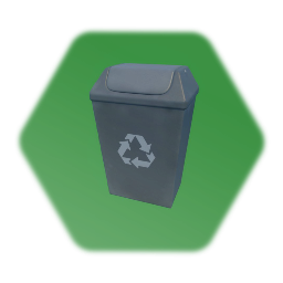Recycle logo stuff + cheap recycling bin