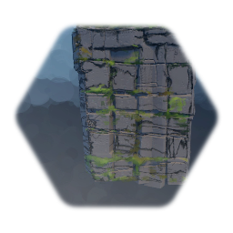 Grassy cliff