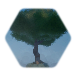 Green Tree W/Foliage
