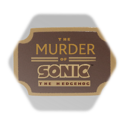 The murder of sonic the  hedgehog Logo