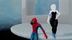 Spider Gwen Free roam w/ interactions (Spider man)