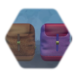 Sackboy and Sackgirl's backpacks and phones