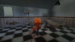 House Interior w/ Chainsaw