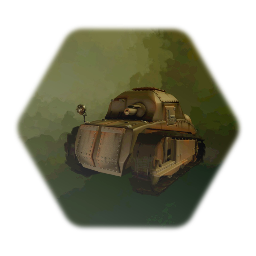 WW1 char Peugeot tank (1918)