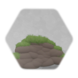 Grassy Dirt Rock