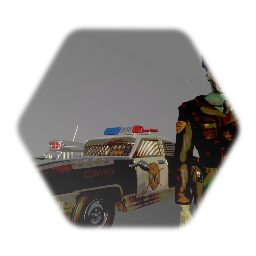 Control officer (with driveable car)