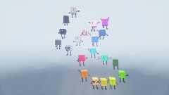 The colered show intro