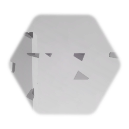 Pilier test room détruit