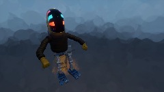 Daft punk: 1999 robot at workshop