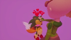 Sofia petting my head