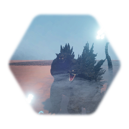 Ghost godzilla vs godzilla