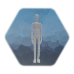 Paper the white puppet