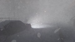 Down the Snowy Street