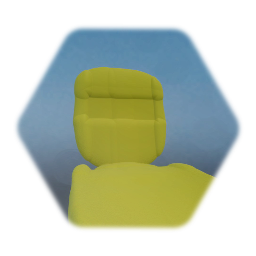 Plastic chair (no legs)