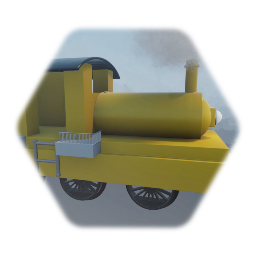 Choo choo Charles yellow train