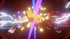Sonic VS metal sonic loading screen
