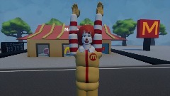 Ronald McDonald's fast food adventure