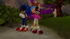 Meeting Evil exe and sonic exe