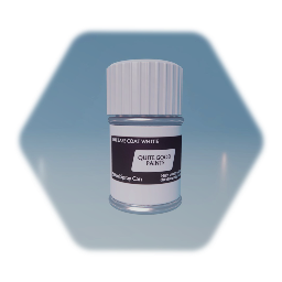 Spray Can of White Paint