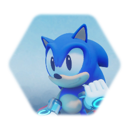 Sonic Prime Classic Sonic (Fanmade)