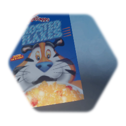 Breakfast cereal box art