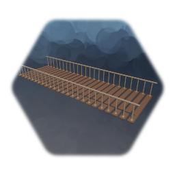 Wooden Suspension Bridge