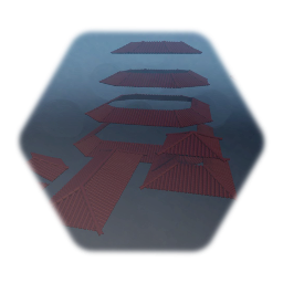 Chinese House Roof Walls