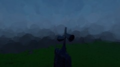 Siren head enjoying Chinese food